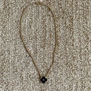 Gold Colored 16-18” 4 Motif Costume Necklace